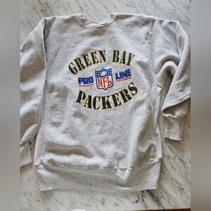 Green‎ Bay Packers Champion Reverse Weave Sweatshirt Sz XL